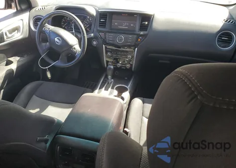 2017 Nissan Pathfinder S z USA, uszkodzony, nr VIN 5N1DR2MN8HC633330